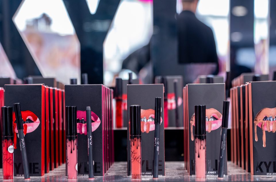  The first beauty product that Kylie launched were her famous lip kits