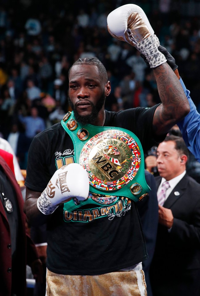 AJ may look to finally settle the score with WBC king Deontay Wilder