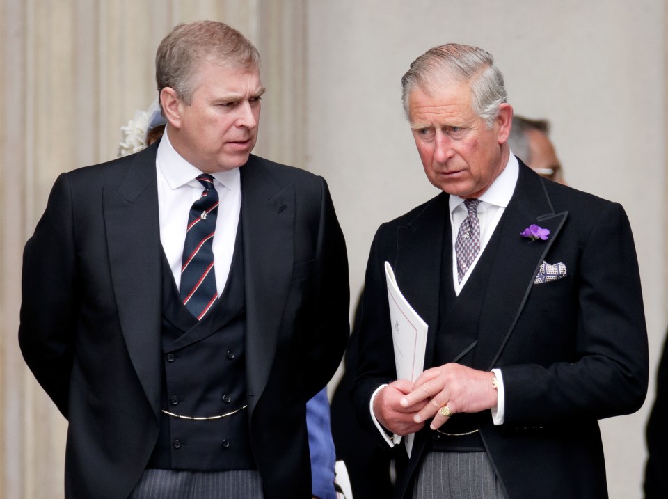  The disgraced Prince was 'read the riot act' by brother Charles