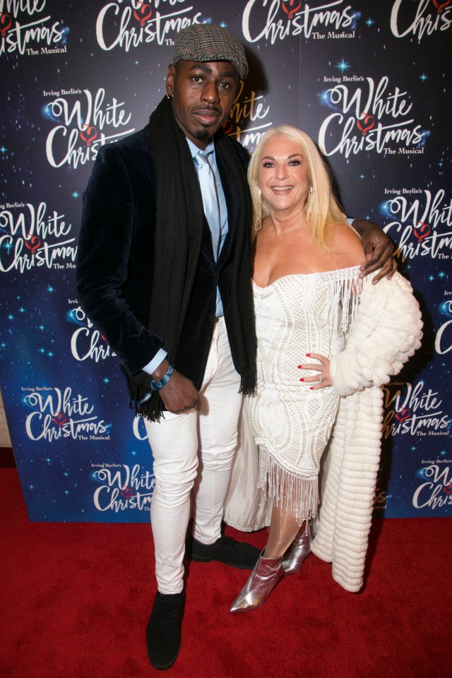  Vanessa and toyboy fiance Ben were snapped at the White Christmas musical in London last month