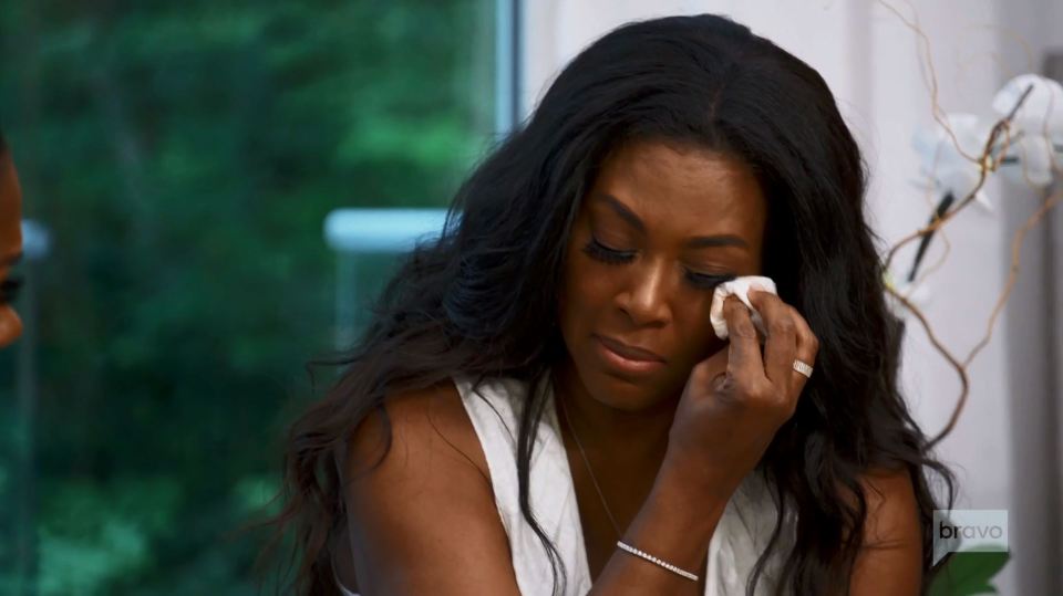 The 48-year-old mom was open about her marriage problems on RHOA