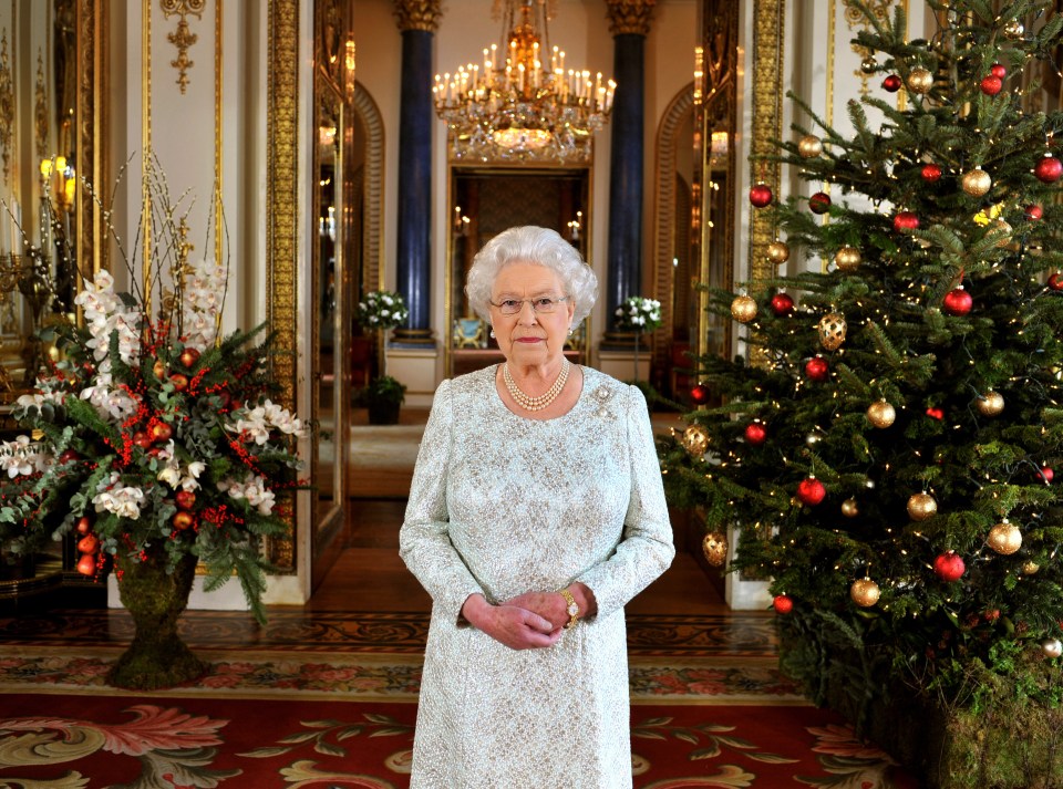  The Queen enjoys a traditional Christmas with her family at Sandringham - as seen in 2012