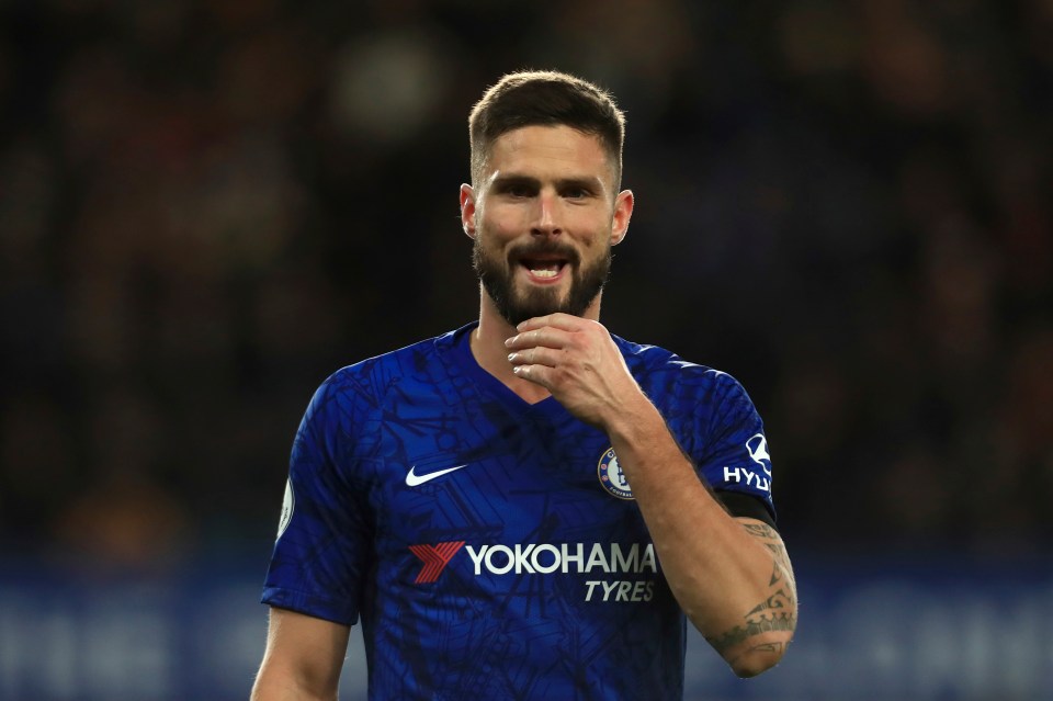  Chelsea are reportedly willing to flog Olivier Giroud in January