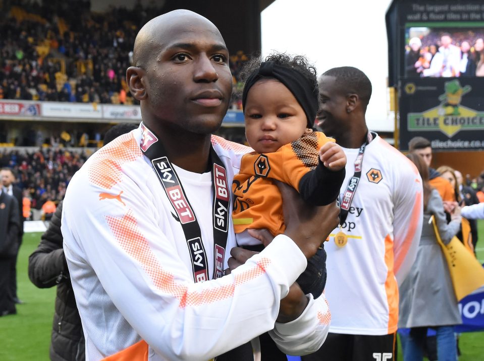  Benik Afobe's two-year-old daughter, Amora, died from a severe infection last year