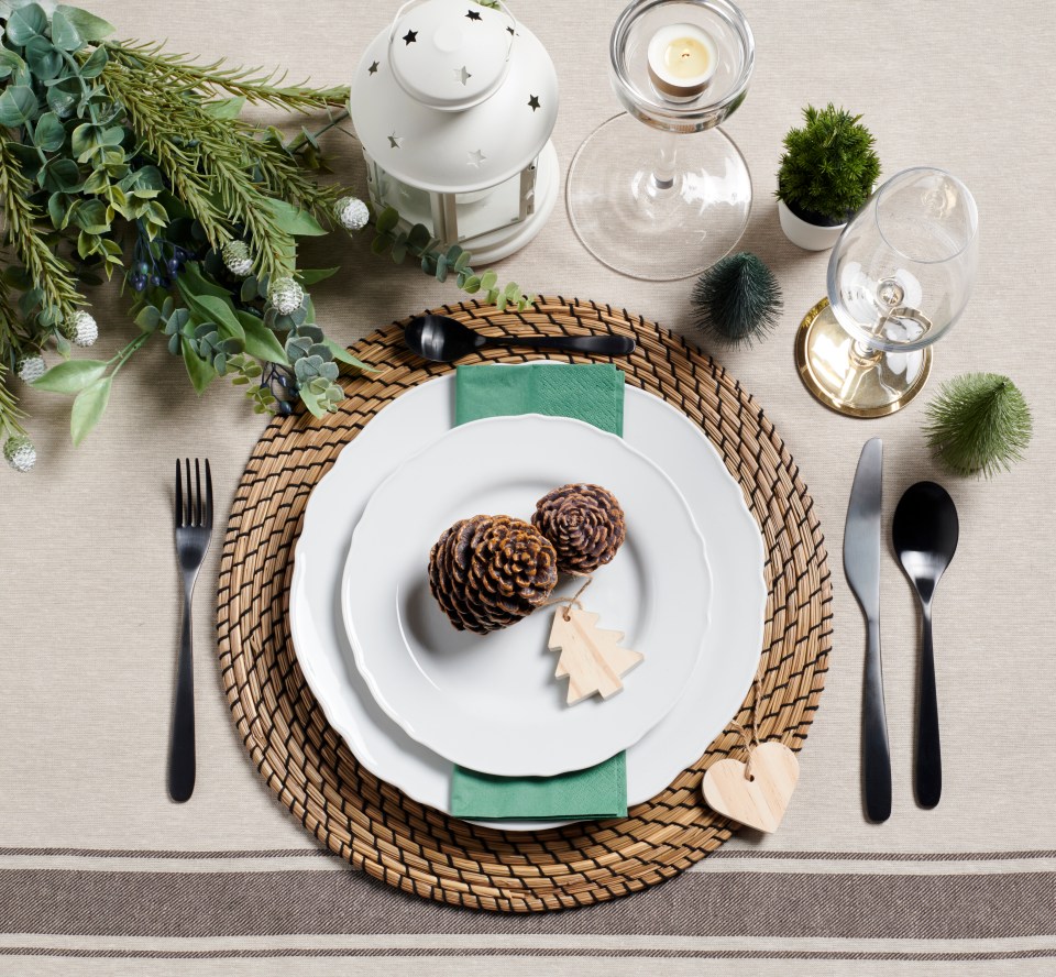 Ikea has a great choice of affordable quality glassware, faux greenery and florals