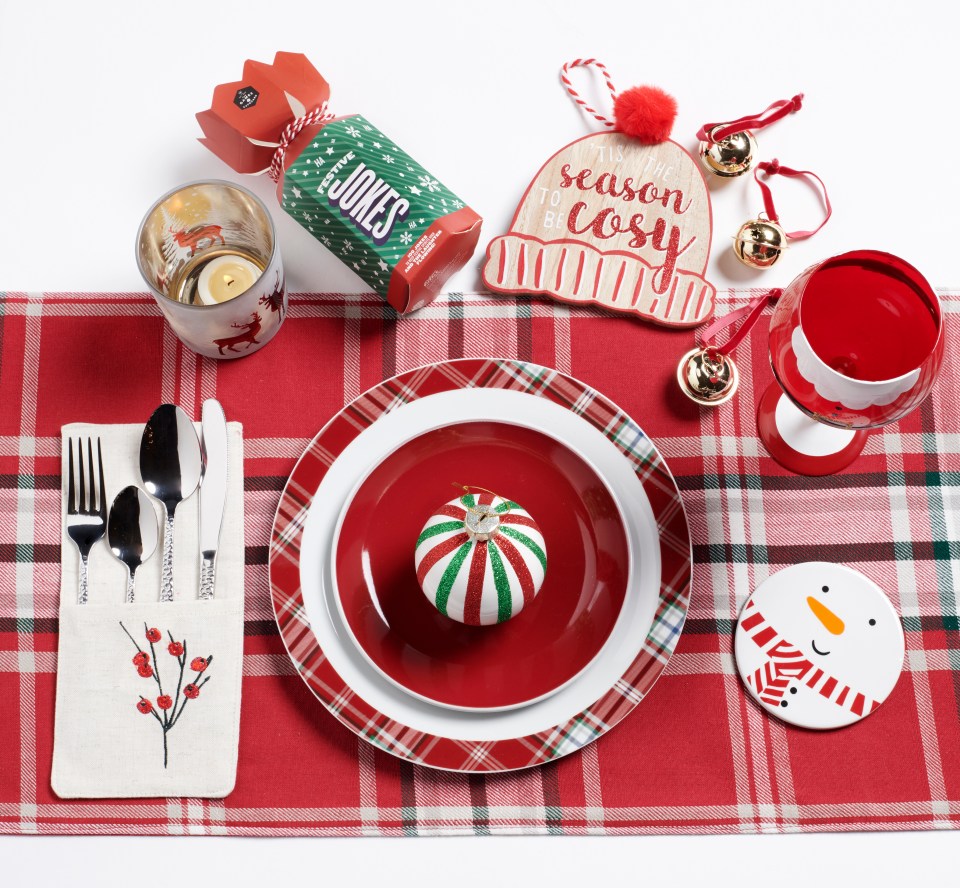 For a novel traditional table which the kids will love try one of Matalan's affordable ranges of dinnerware