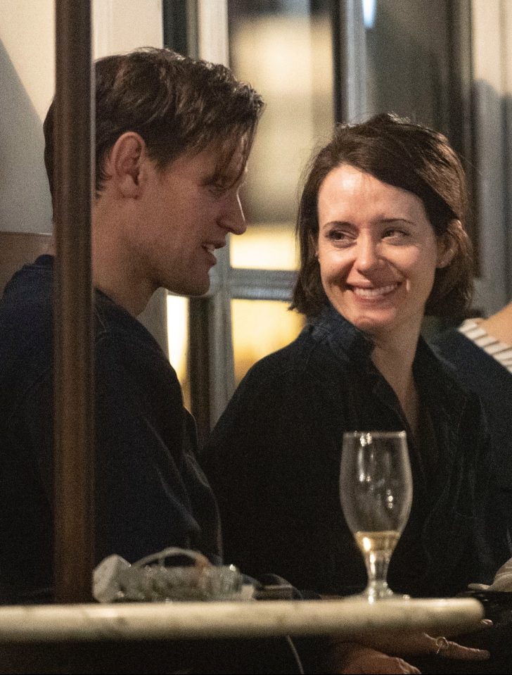  Her ex Matt Smith has grown close to co-star Claire Foy