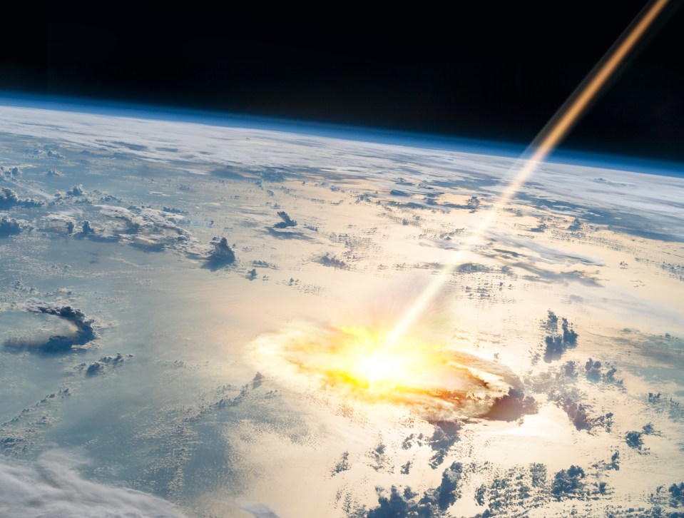  The planet is at risk of a catastrophic asteroid impact, according to one astrophysicist