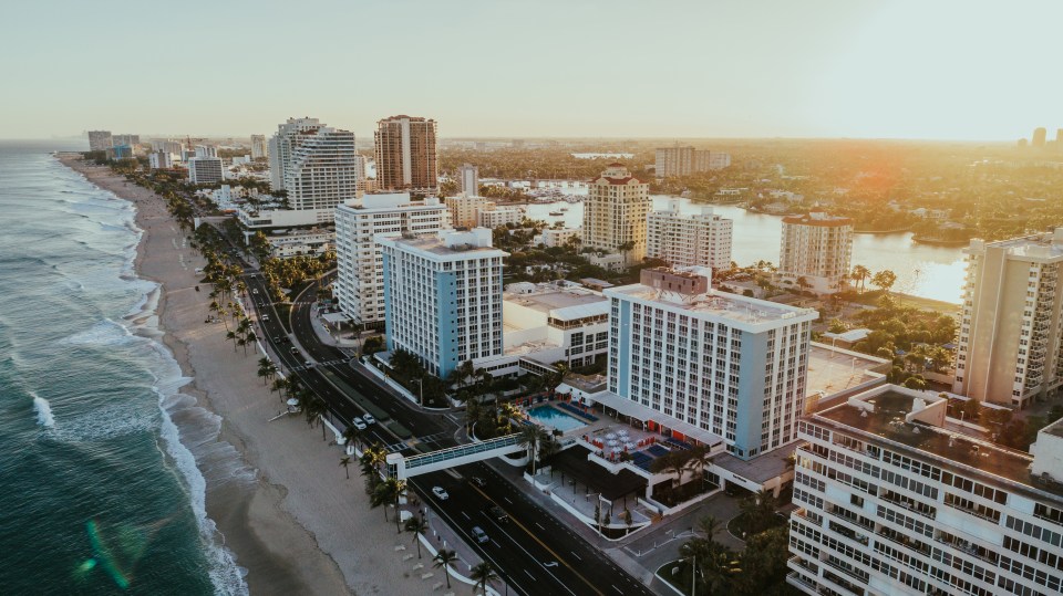 Fort Lauderdale, in Florida, was the second most dangerous city in the entire US