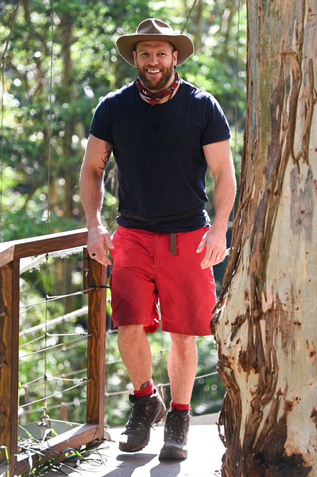  James Haskell has become the fourth celebrity to leave the jungle