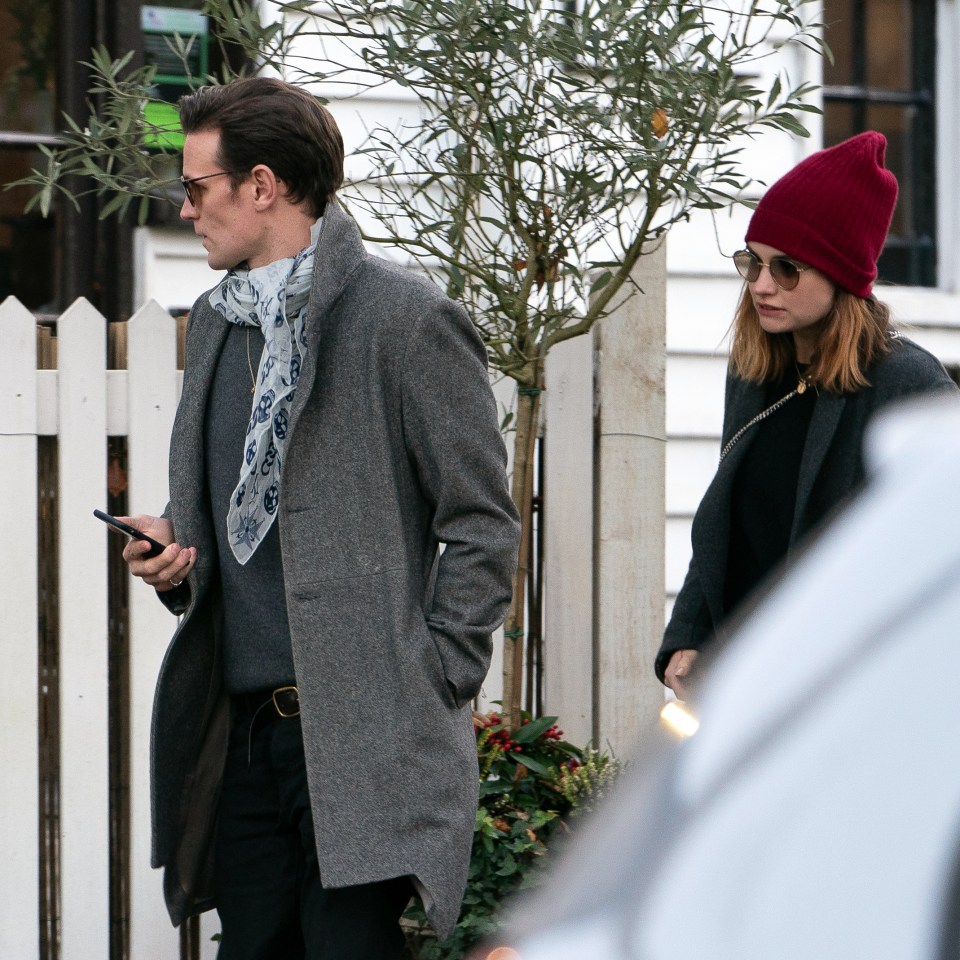  Matt Smith and Lily James met for a tense lunch date after The Sun exclusively revealed the pair have split up