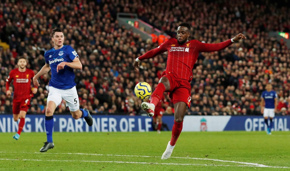 Origi's second came after a Dejan Lovren long ball over the top before he took it down and lobbed Pickford