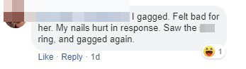 Some users even said they gagged