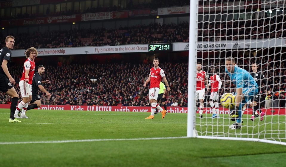  Maupay's brilliant late header gave Brighton a deserved win