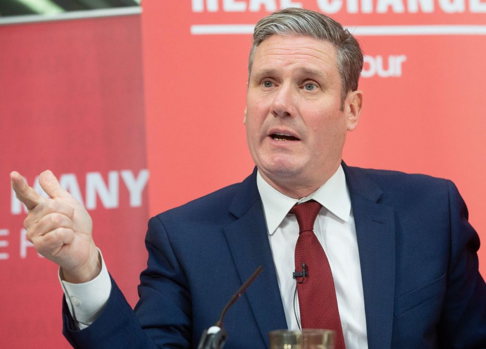  Sir Keir Starmer is the favourite to take over from Jeremy Corbyn at the moment