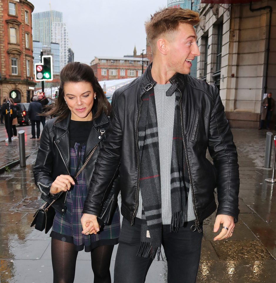  Faye Brookes has confirmed her romance with personal trainer Joe Davies