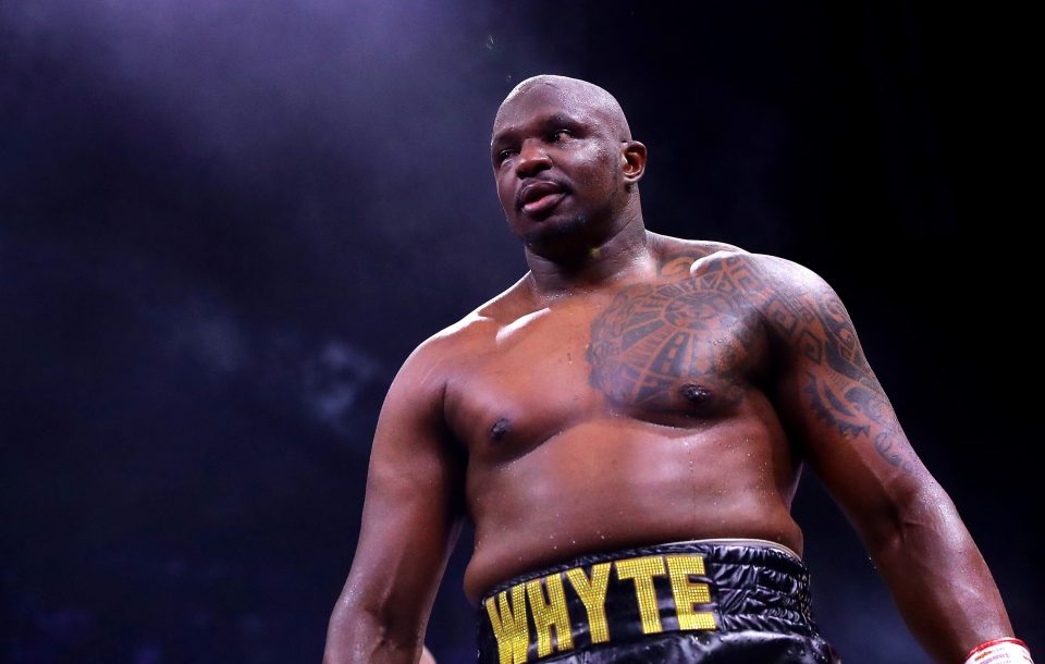  Dillian Whyte is mandatory for the WBC belt - and branded Deontay Wilder a 'coward'