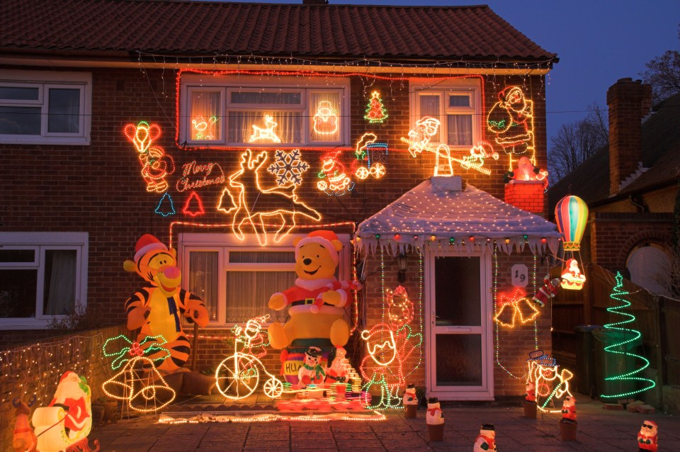  The Met Office has warned homeowners to strap decorations down (file image)