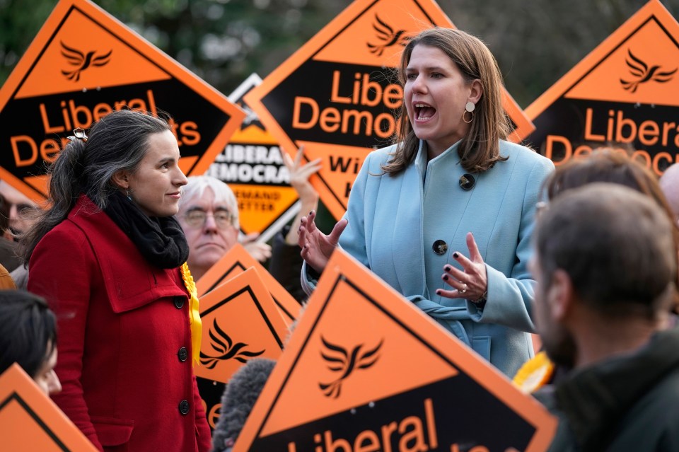  The Lib Dems have plummeted in the polls and Swinson's ratings have taken a huge battering