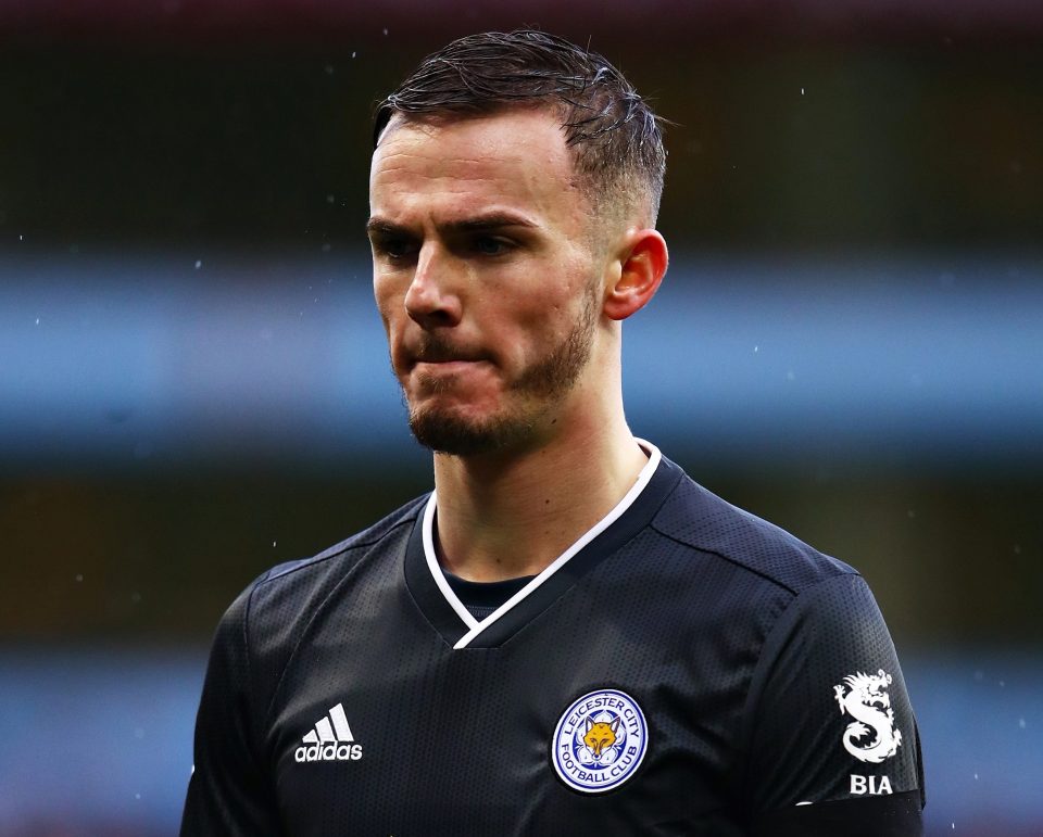  Leicester playmaker James Maddison is also a target but could cost £100m