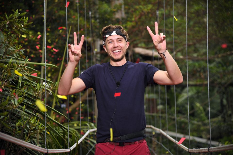  Roman Kemp finished third in I'm A Celebrity 2019