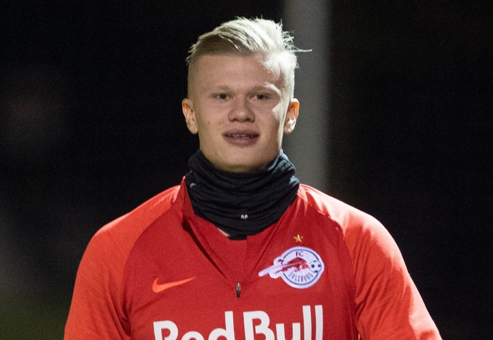  Man Utd have made RB Salzburg striker Erling Haaland one of their top January targets