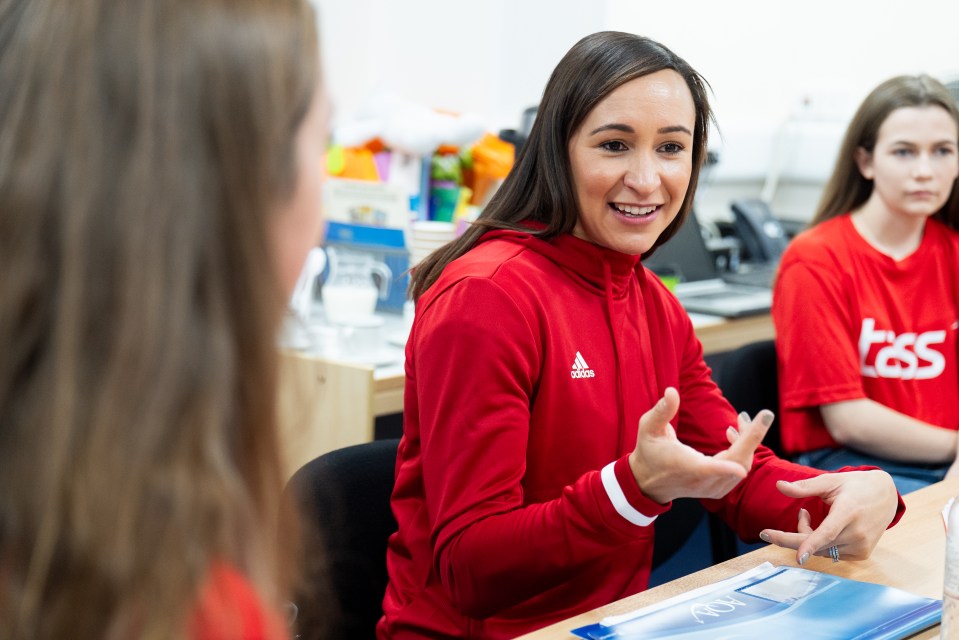  Olympic gold medallist Dame Jessica Ennis-Hill believes maths should be taught in a fun way