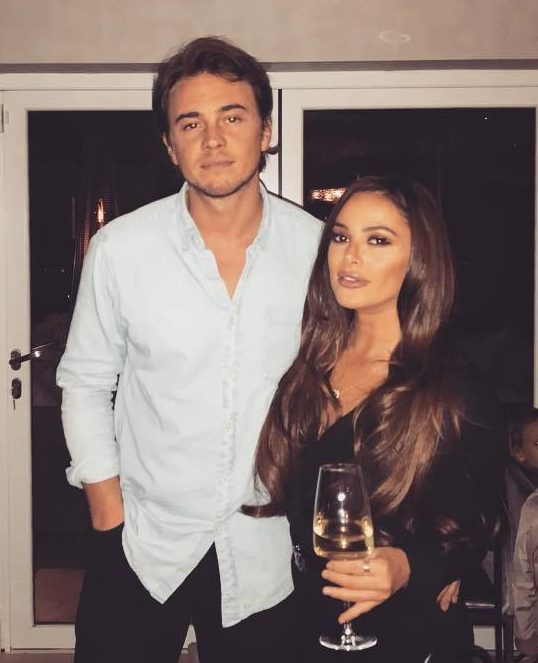  Courtney Green with now ex-boyfriend Callum Bushby