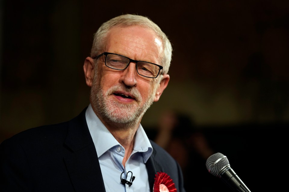  Jeremy Corbyn’s safe Islington North is expected to announce at 3am