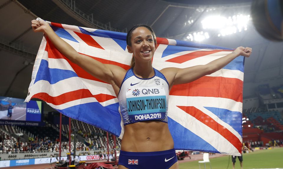  Johnson-Thompson took gold in Doha