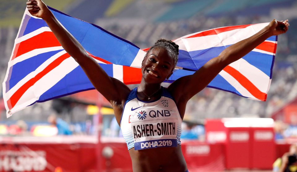  Dina Asher-Smith is a nervous public speaker