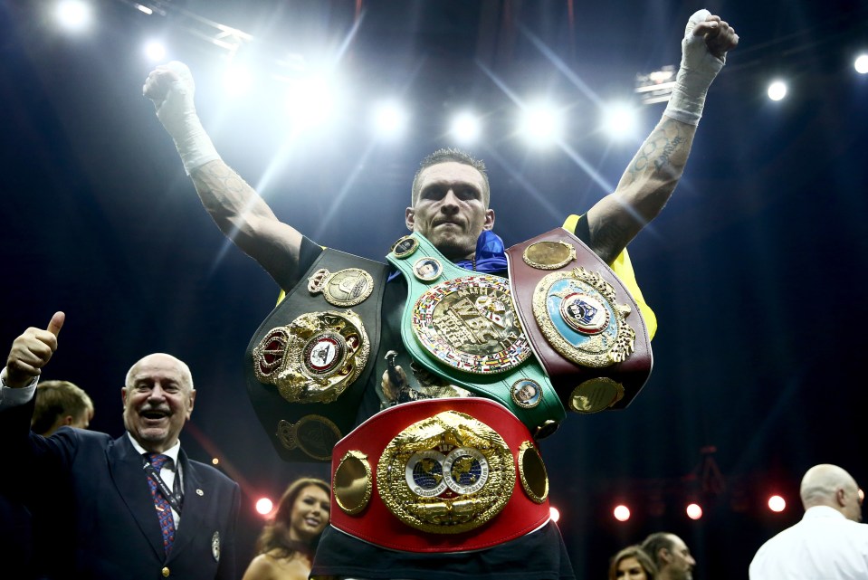  The WBO acted first by ordering unified champion Joshua to defend his belt against Ukrainian southpaw Usyk