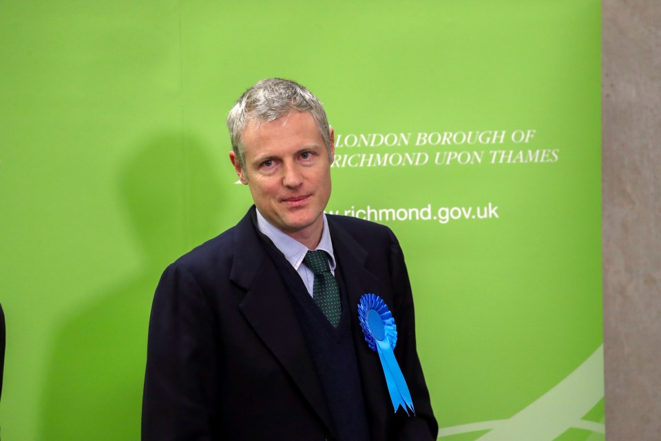 Zac Goldsmith lost his seat in Richmond