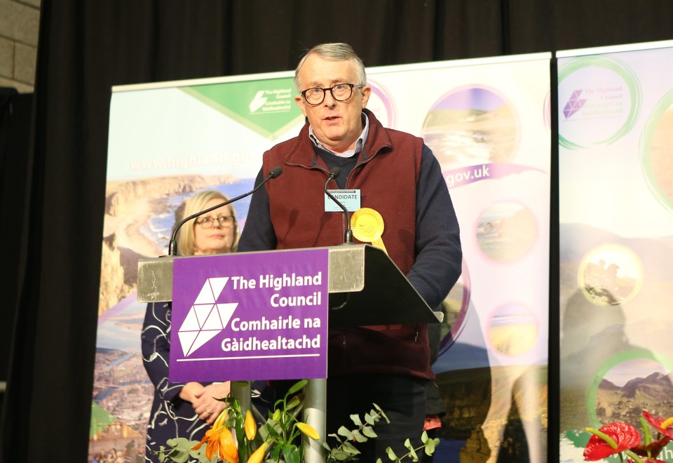  Jamie Stone is the MP for Caithness, Sutherland and Easter Ross