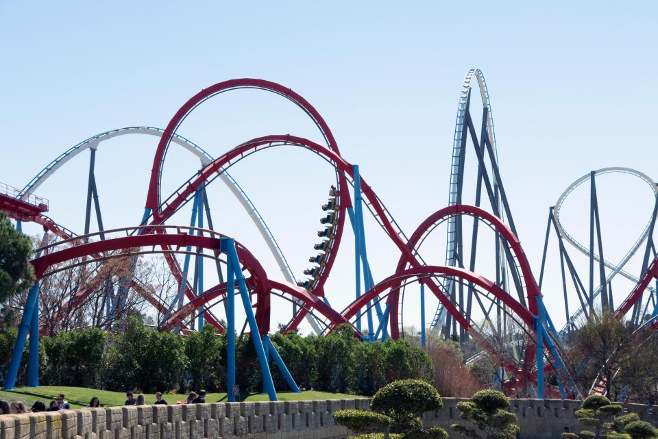 The park boasts the terrifying roller coaster Shambhala and Eurpoe's tallest and fastest ride, Red Force