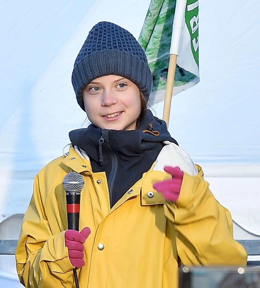  Thunberg shot to prominence in 2018 after she began protesting outside the Swedish parliament