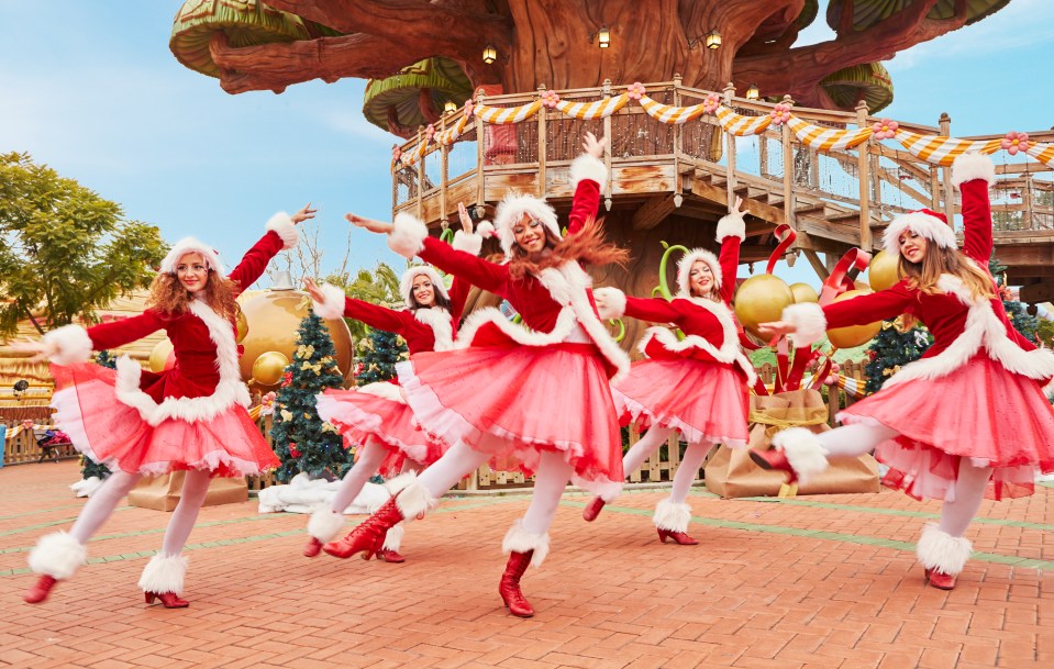 Be dazzled by a performance of singers and dancers with fun costumes and fantastic routines