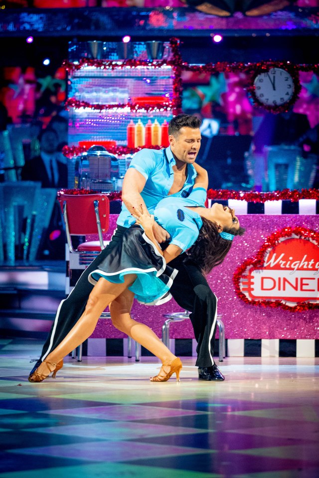  Mark originally competed on the 2014 series with Karen Hauer