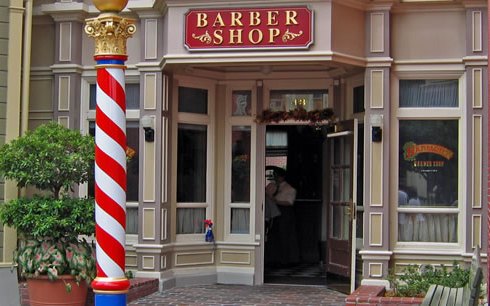  She gave guests top tips like where to get their hair cut on at the Harmony Barber Shop