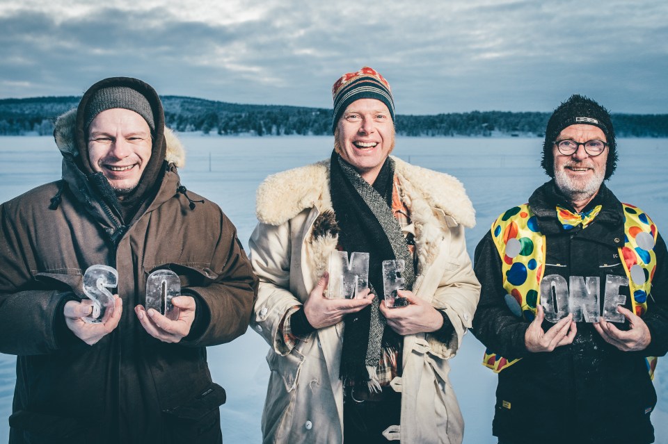 Former Creative Director at Icehotel Jens Thoms Ivarsson and stonemason Mats Nilsson designed the Main Hall