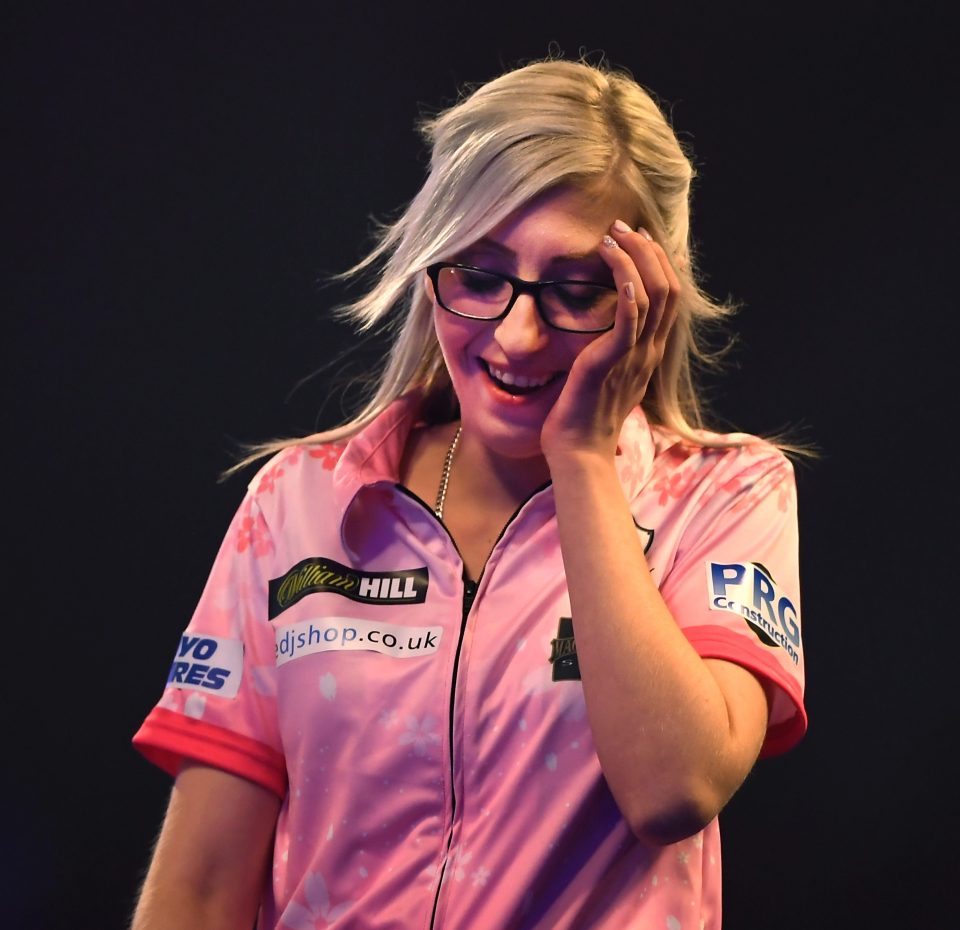 Fallon Sherrock became the first woman to beat a man at a world darts championships on a historic night at the Ally Pally