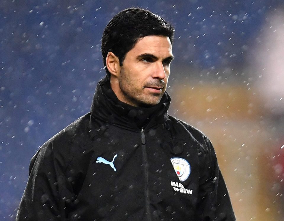  Man City are angry with Arsenal over their Mikel Arteta interest