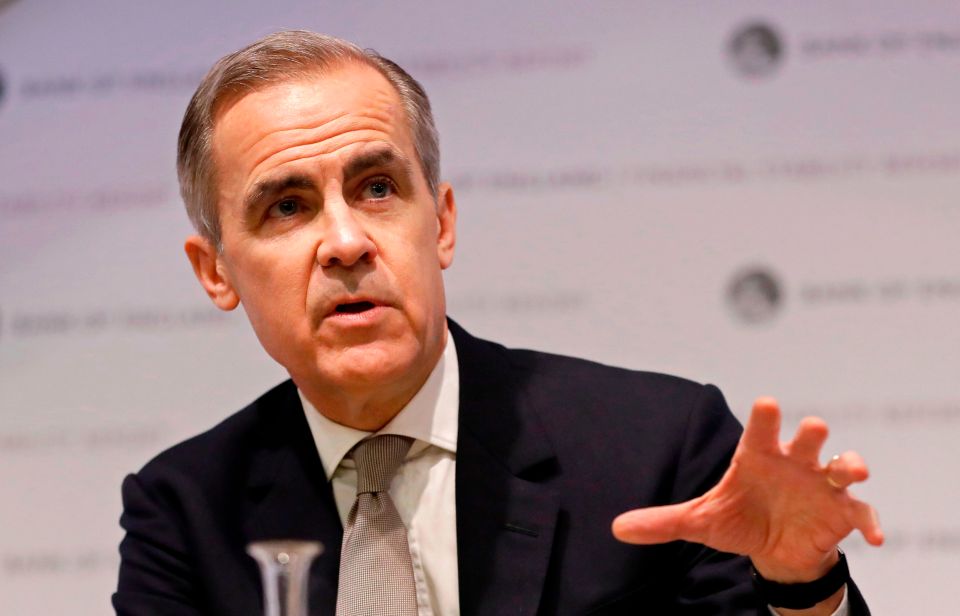  Mark Carney has warned that future trade deals after Brexit will be harder because of deepening global strife