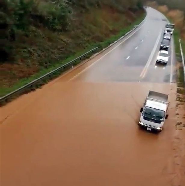  UK weather forecast - Torrential rainfall has blasted the south west, leaving large stretches impassable