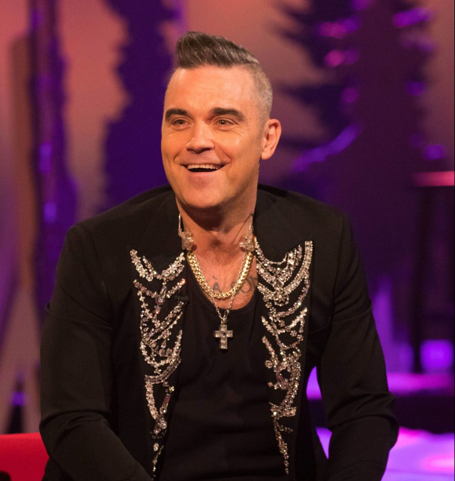  Robbie William's You're Not Famous Tour's dipped from £61million to £31.5million