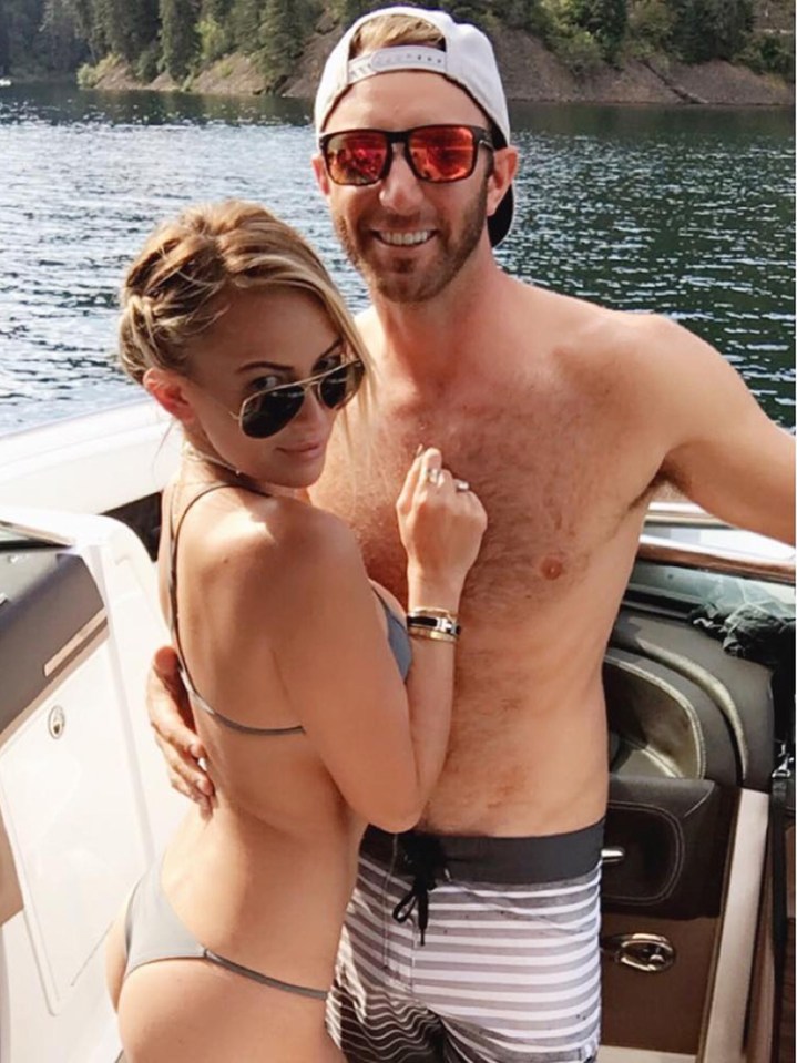  Dustin Johnson has been dating the pop star since 2012