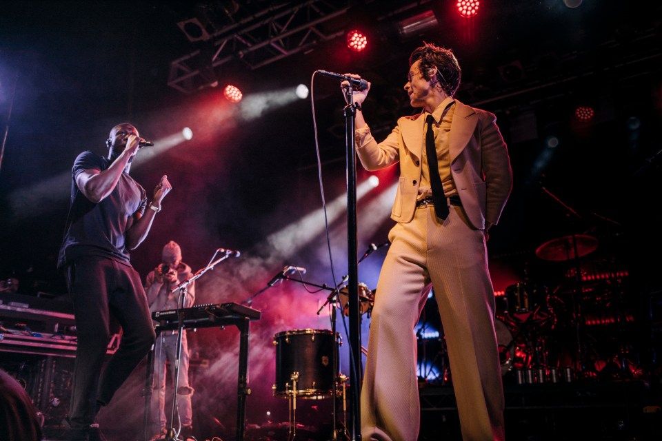  Stormzy joined Harry Styles on stage at an intimate show at Camden’s Electric Ballroom in London