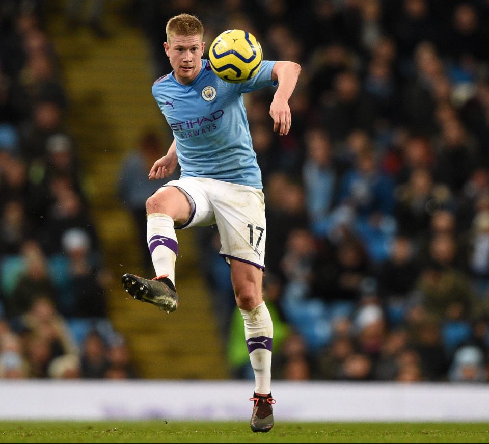  Kevin De Bruyne gave a masterful display as Man City beat Leicester 3-1