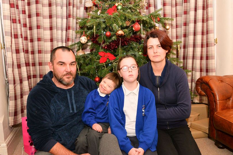  The Grimsby family claim they will be having sandwiches for Christmas dinner