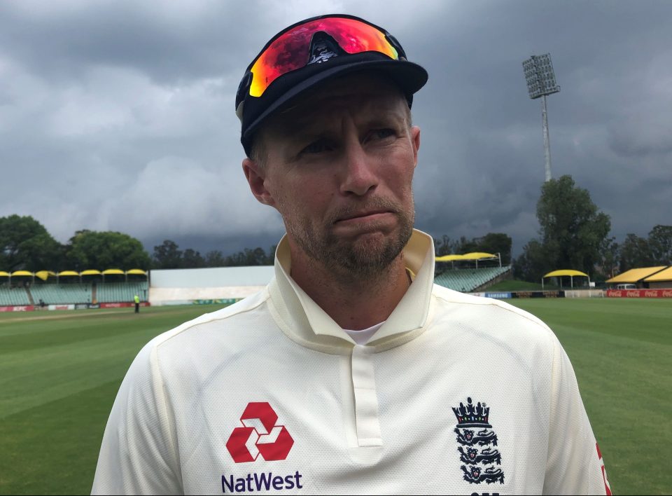  Joe Root and his England team will be boosted by the desperate plight of their hosts, South Africa